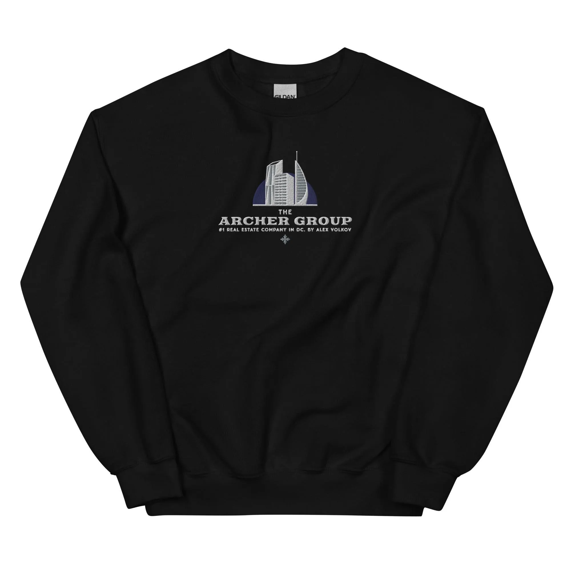 Archer Group by Alex Volkov Embroidered Sweatshirt