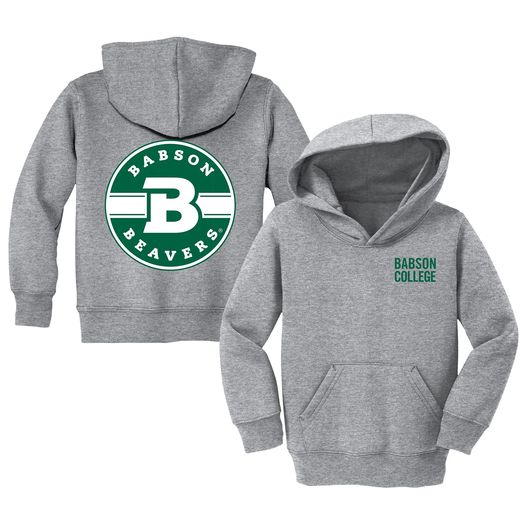 Babson Beavers Logo Toddler Pullover Sweatshirt