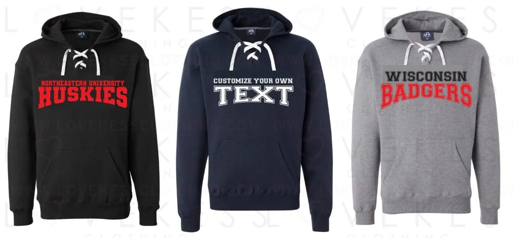 Boys College Laced Hoodie