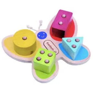 Butterfly Stacking Toy - Everearth