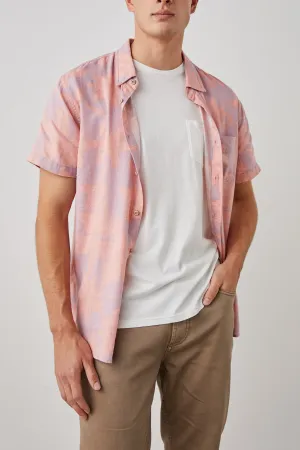 CARSON SHIRT - GARDEN SANDS FLAMINGO