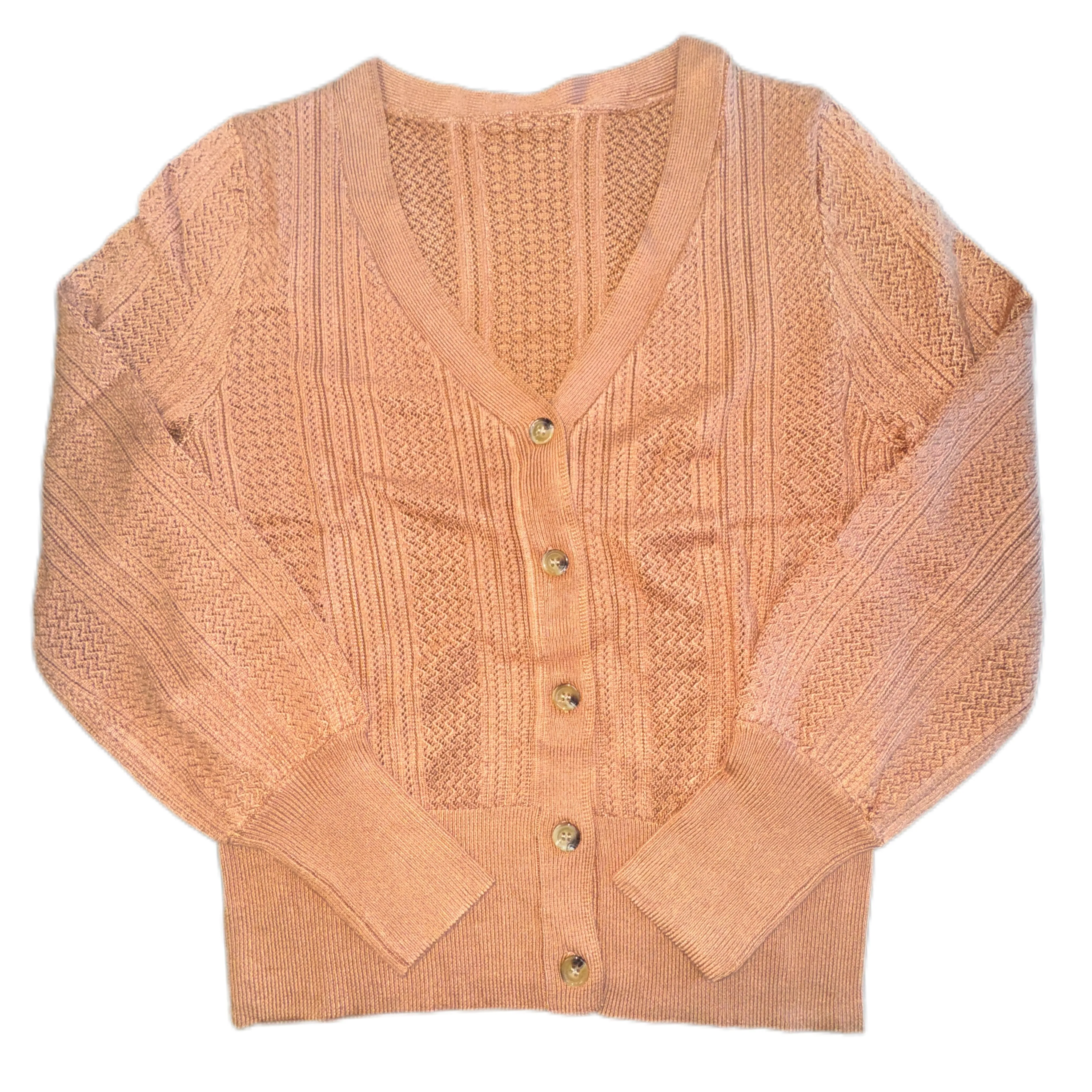 Chestnut Sweater Cardigan