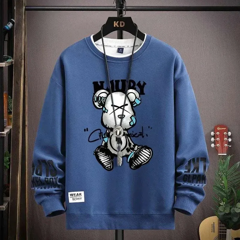 Cool Bear Print Sweatshirt