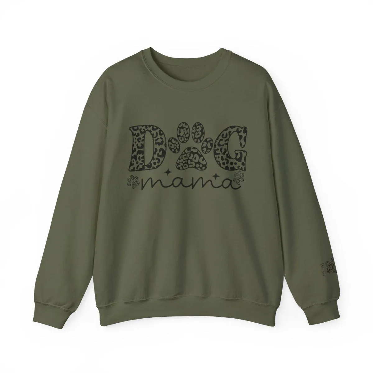 Dog Mama (Personalized Paws) Sweatshirt