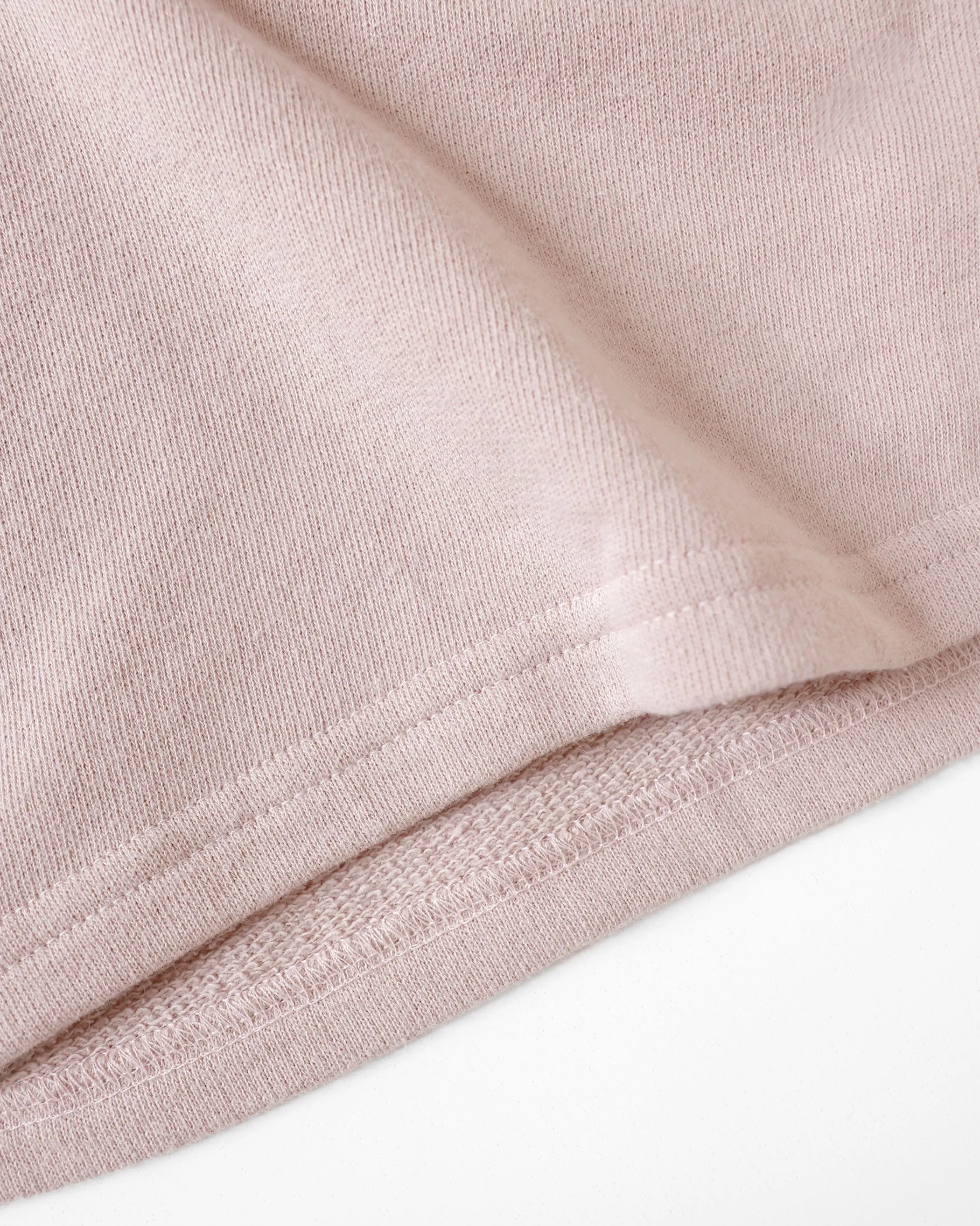 French Terry Crop Sweatshirt Dusk