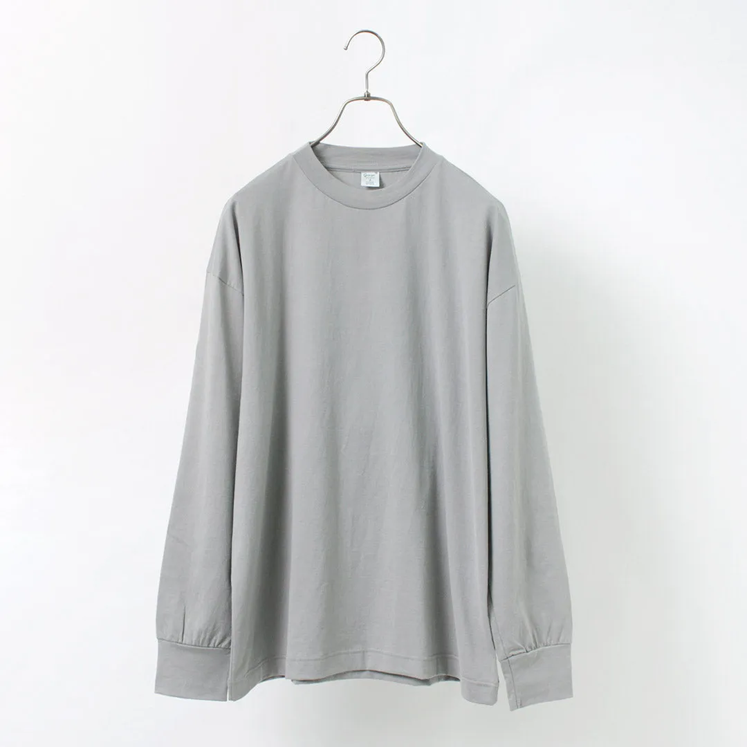 GICIPI / BACCALA Crew Neck Relaxed Fit Long Sleeve T-Shirt