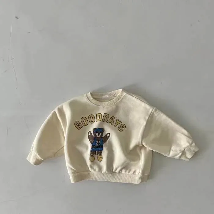 'GOOD DAYS' Bear Sweatshirt