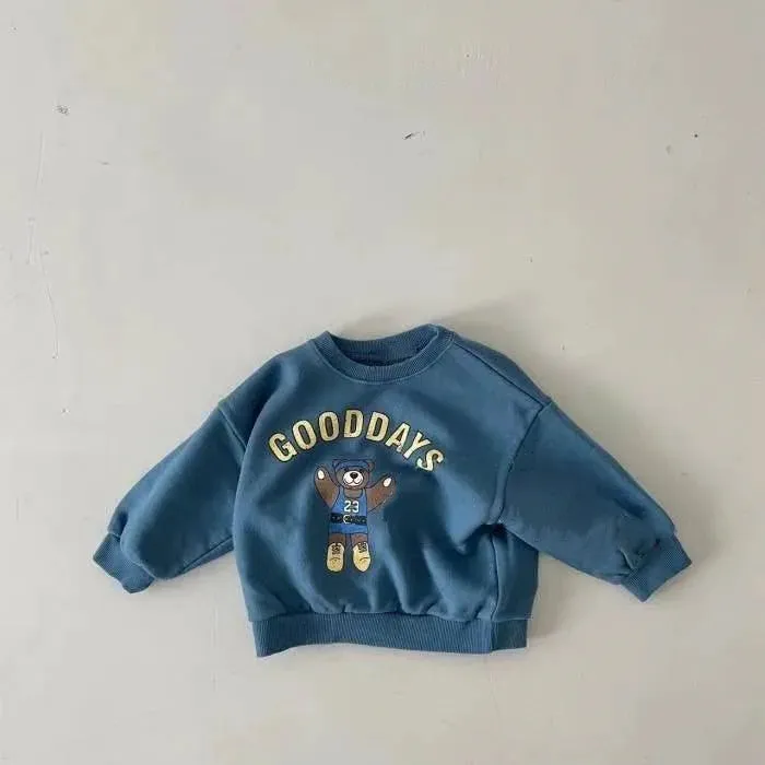 'GOOD DAYS' Bear Sweatshirt