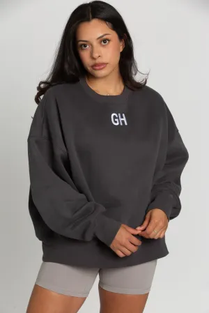 Off-Black GH Embroidered Sweatshirt