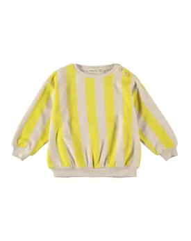 Striped Sweatshirt | Lemon
