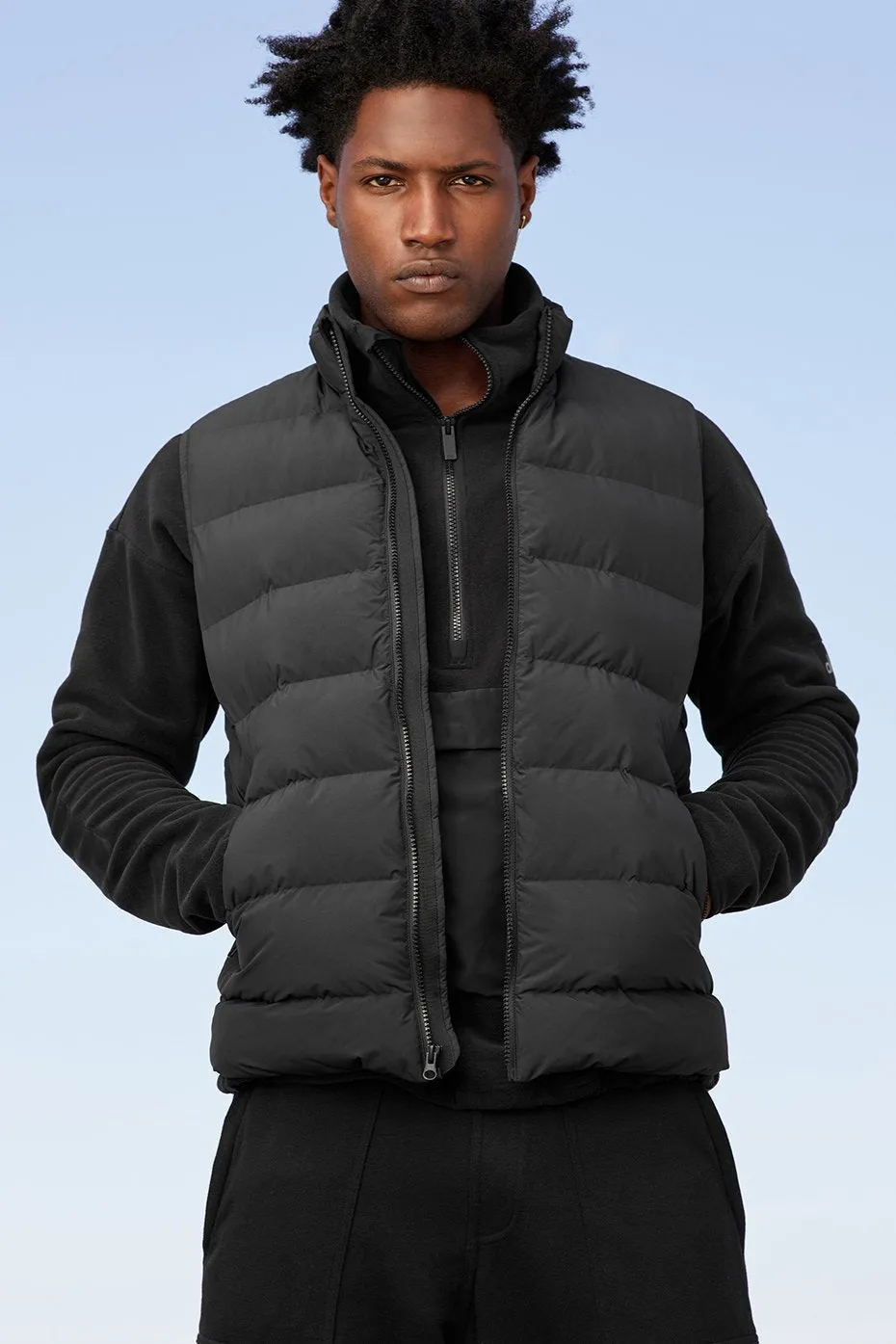 Vail Puffer Vest - Black