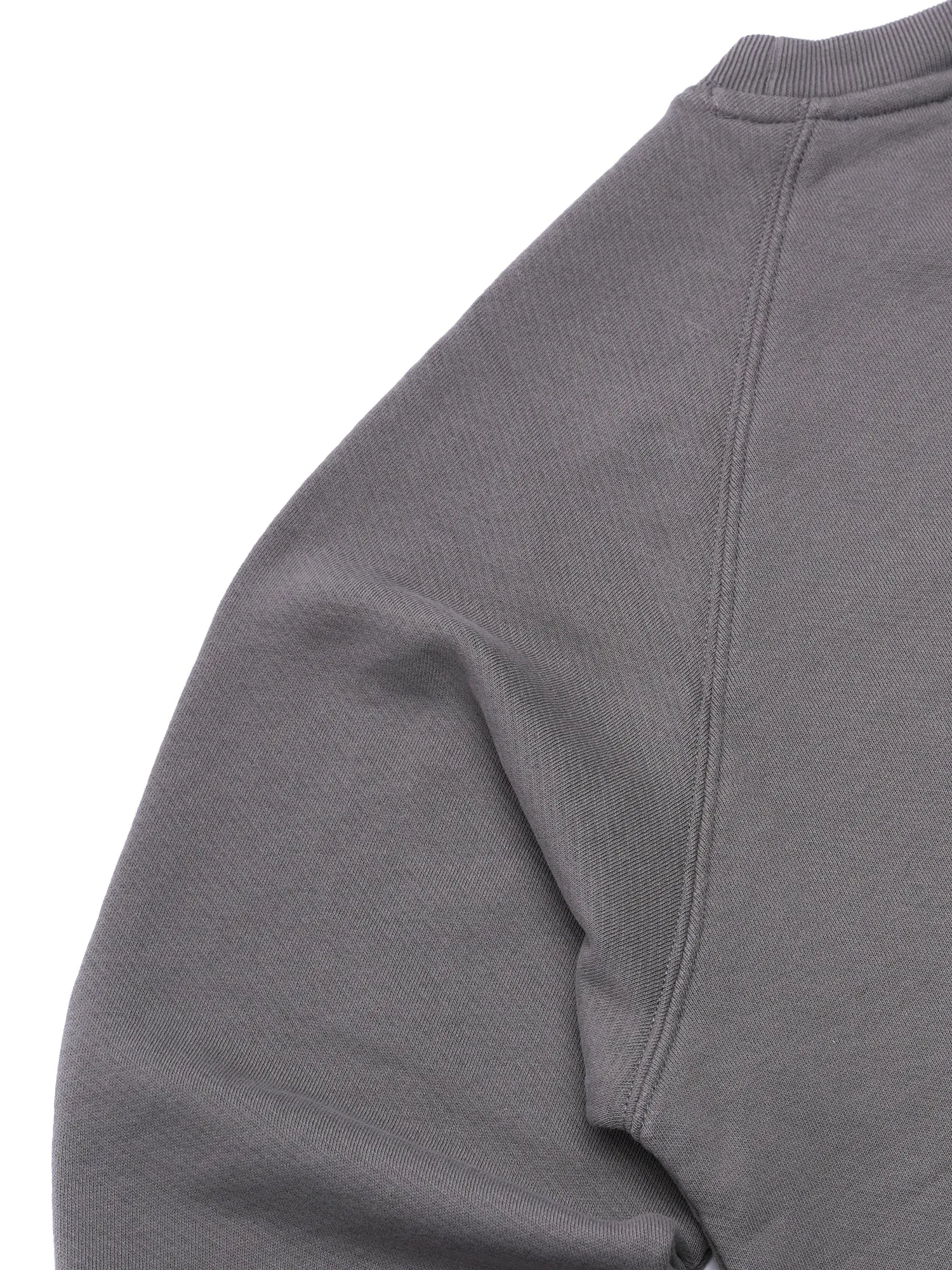 W_SWEATSHIRT HANDWRITING_DARK GREY